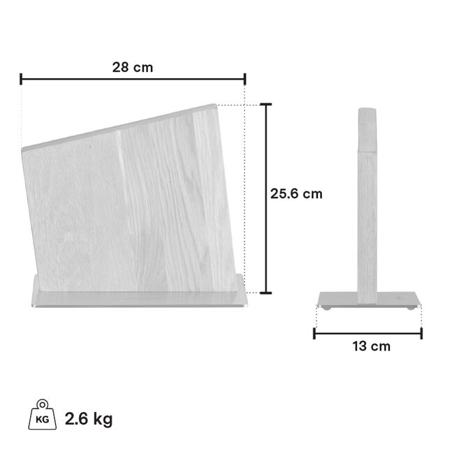Magnetic Knife Block, view 3